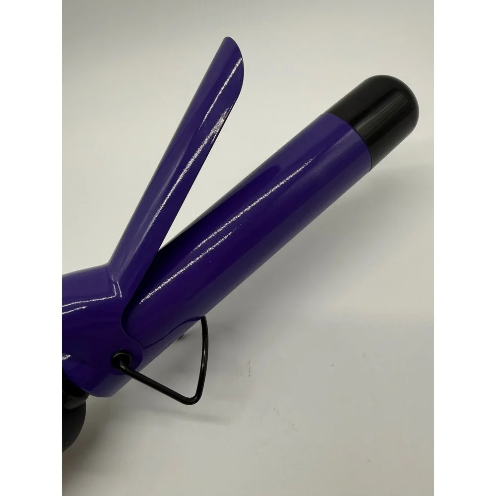 Hot Tools Professional Curling Iron Purple Excellent Ceramic 1.25 In